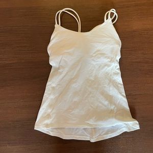 White, Lulu lemon tank